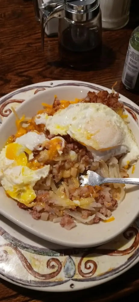 Eggs and Corned Beef Hash