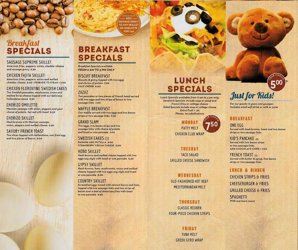 Elizabeth's Cafe Menu image 4